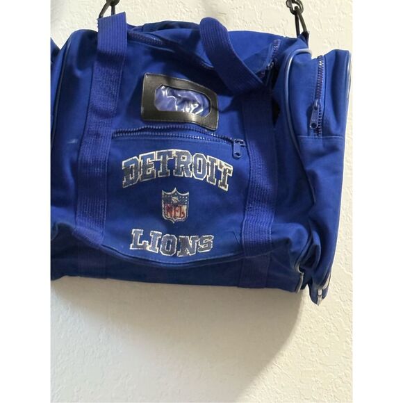 Vintage Detroit Lions  Starter Duffel Bag Carry On with Strap football - Picture 4 of 7